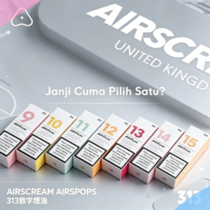 AIRSCREAM AIRSPOPS 313數字小煙油