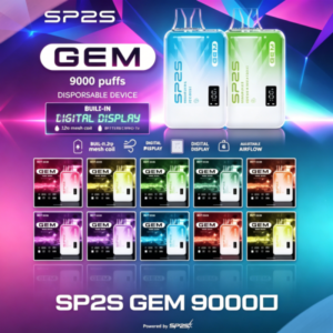 SP2S GEM 9000口一次性電子煙