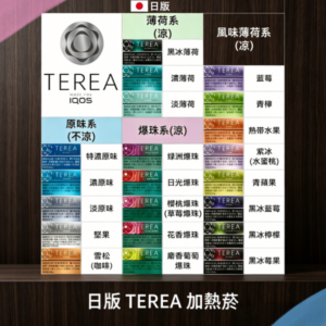 日版 IQOS ILUMA TEREA煙彈加熱煙主機